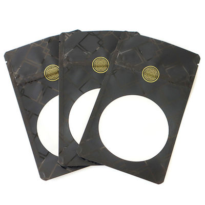 Paquete de encargo de empaquetado laminado de la mala hierba de las bolsas de la mala hierba de Mylar a prueba de niños