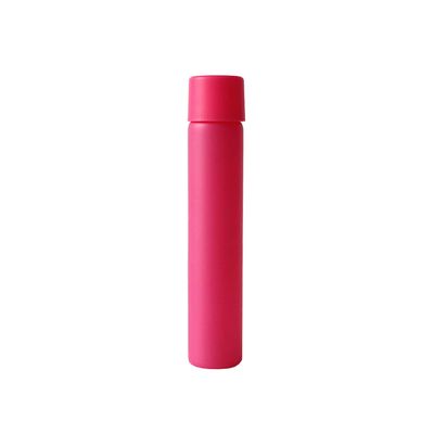 115m m pre ruedan el tubo de empaquetado de Preroll del vidrio del rosa del tubo con la tapa resistente del niño