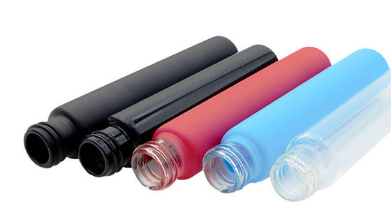 Tubo de unión resistente a los niños Color de vidrio personalizado Tubo de pre-rollo a prueba de niños Con tapa de tornillo incluida