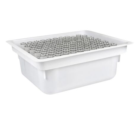 émbolo plástico de la jeringuilla de cristal de la cerradura de 100pcs/Case Luer