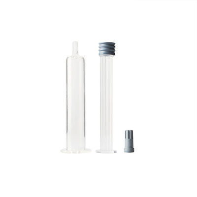 prueba de cristal del escape de la jeringuilla del émbolo 5ml de la cerradura plástica disponible de Luer
