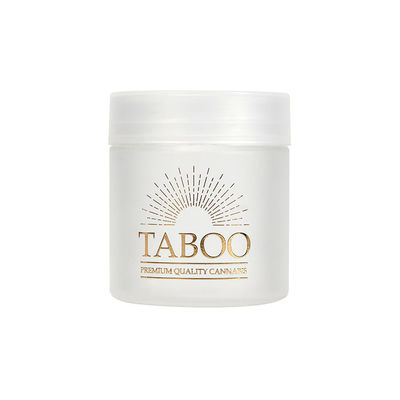 El tarro de cristal resistente 3.5g CBD de la mala hierba del niño de encargo florece cáñamos sacude el empaquetado