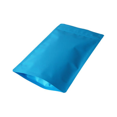 Bolsa de venta al por mayor Blule Blanco Negro Resistente a los niños Ziplock Mylar Weed Bags Embalaje a prueba de niños
