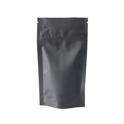 Los pequeños bolsos negros de la mala hierba 1/4oz para el Ziplock del CR de las flores del cáñamo se levantan la bolsa