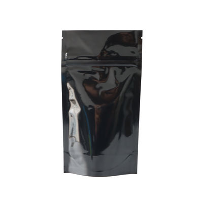 La mala hierba Ziplock negra blanca de 1/4 onza empaqueta a prueba de niños