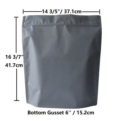 Bolsos de encargo de la libra del dispensario en los bolsos grandes a granel del cultivador 1LB para los distribuidores