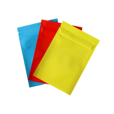 Suave al tacto de empaquetado Matte Surface de la mala hierba resistente de Mylar del niño