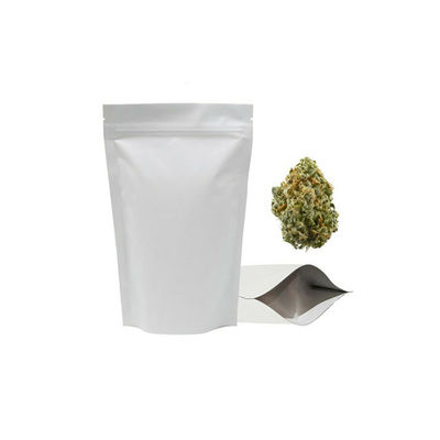mala hierba de 28g 454g CBD Mylar que empaqueta final Ziplock de la suave al tacto del bolso de la marijuana