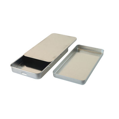 Niño rectangular Tin Box With Metal Insert resistente del cáñamo