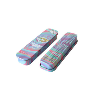 2pcs 4pcs 5pcs Preroll caja de lata con logotipo personalizado y varios tamaños