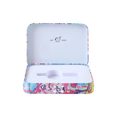 Niño Tin Box resistente para el metal Tin Case de la Articular-tapa del CR de Vapes