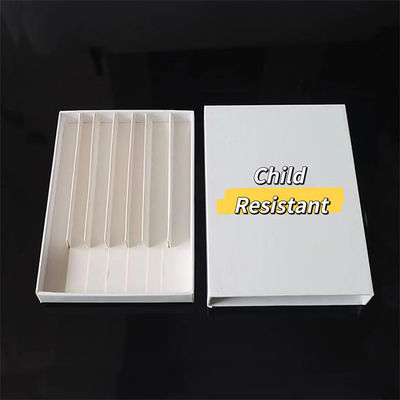 Caja de papel resistente modificada para requisitos particulares negra del niño