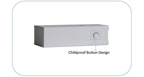 Caja de empaquetado de papel 510 Vape del cartucho resistente del niño