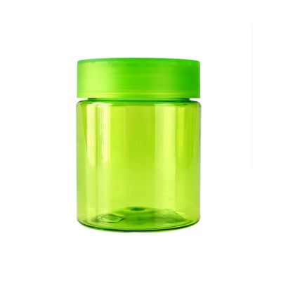 Tapa a prueba de niños de los envases plásticos de encargo de la mala hierba para el cáñamo 5oz 6oz 8oz