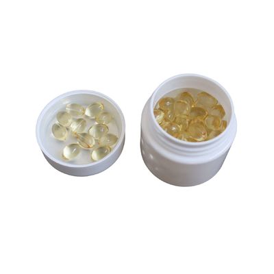 Tarros plásticos blancos de la prueba 3oz del niño para el almacenamiento de la marijuana