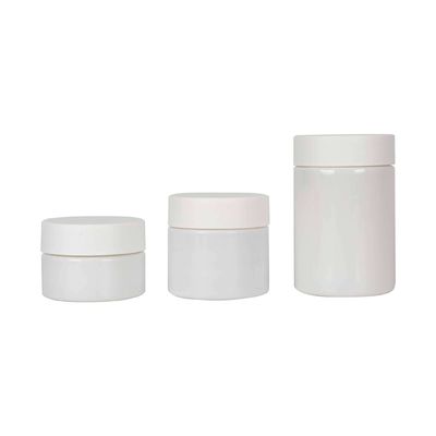 Tapa a prueba de niños de los envases plásticos de encargo de la mala hierba para el cáñamo 5oz 6oz 8oz