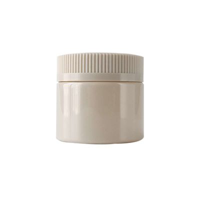 tarro plástico azul de la mala hierba de los tarros 6oz del niño de 2oz 3oz 4oz 5oz de la prueba plástica resistente del niño con la tapa