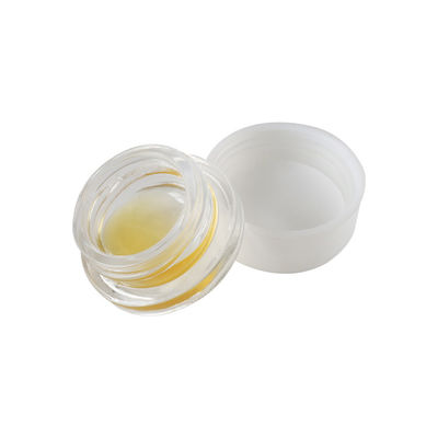 Jarrón de vidrio concentrado de 9 ml para aceite de cera para labios con balsamo CR Dab