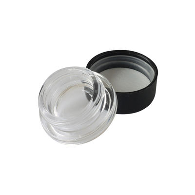 Jarrón de vidrio concentrado de 9 ml para aceite de cera para labios con balsamo CR Dab