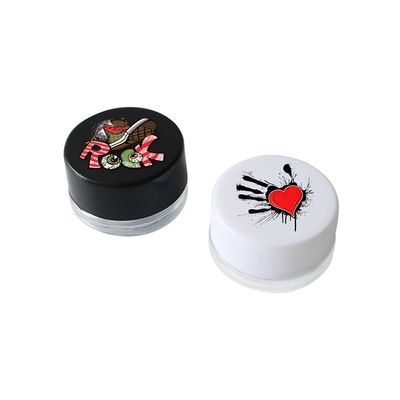 Embalaje de frascos de vidrio de forma redonda de 5 ml y 9 ml de aceite concentrado de