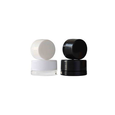 Tarro de cristal del concentrado de encargo del color 9ml 5ml con la tapa resistente del tornillo del niño