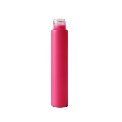 el vidrio rosado de 115m m pre rueda el tubo de cristal resistente del niño embotado del tubo