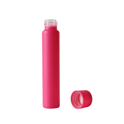 el vidrio rosado de 115m m pre rueda el tubo de cristal resistente del niño embotado del tubo
