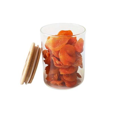 Tarro hermético del vidrio de Borosilicate de la categoría alimenticia con la tapa 18oz - 28 gramos