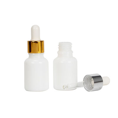 Botella de vidrio de goteo resistente a los niños para el embalaje de aceites esenciales personalizada 15ml 30ml 50ml 100ml botella de suero con goteo