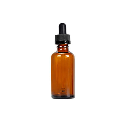 Líquidos del aceite E de Amber Dropper Bottle For canabiss del vidrio a prueba de niños
