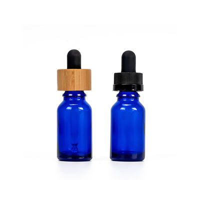 Botella de goteo de vidrio de 30 ml Botella a prueba de niños de 15 ml Botella de goteo de aceite esencial de 50 ml 100 ml