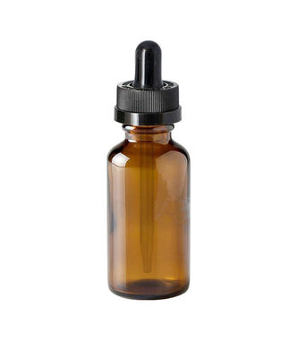 Claro de cristal a prueba de niños Amber Green azul de la botella 30ml 1oz del dropper