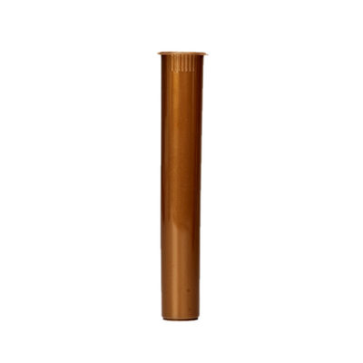 Tubo de pop top resistente a los niños para cigarrillos pre-rollo Tubo de cigarrillos personalizado Tubo de pop top negro