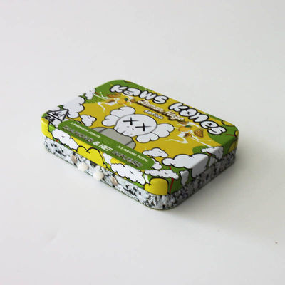 Metal hermético Tin Childproof Tin Box del cigarrillo para el uso de los conos del caramelo de menta