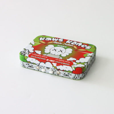 Niño rectangular Tin Box resistente con Matte Finish