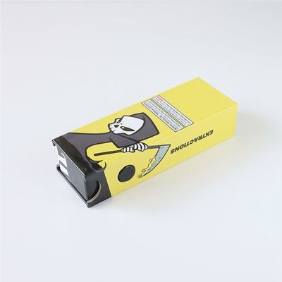 Contenedor de cartucho de vaporizador a prueba de niños muestras gratuitas caja de papel de diapositiva a prueba de niños