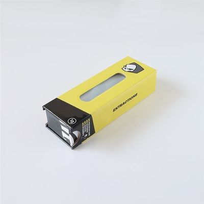 Contenedor de cartucho de vaporizador a prueba de niños muestras gratuitas caja de papel de diapositiva a prueba de niños