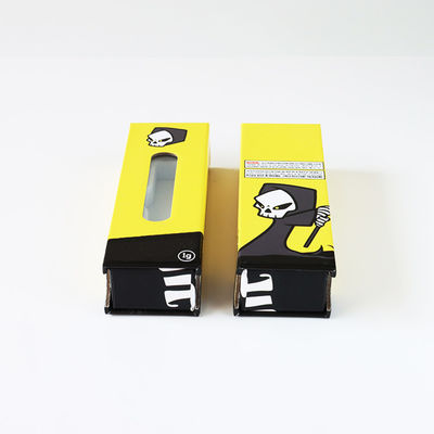 Cartucho de vapor de cartón de color personalizado Caja de embalaje de vaporizador de 1 ml 510