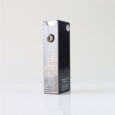 Caja de cartucho de vapor de vapor de impresión de logotipo personalizado - forma rectangular con embalaje seguro