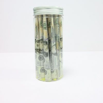 Papel laminado sostenible para fumar papel preenrollado ecológico para fumar conos dólar