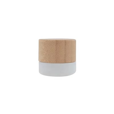 Aceite esencial con tapa de tornillo Dab Jar Resistente a los niños Jarrón de tapa de bambú 3ml 5ml