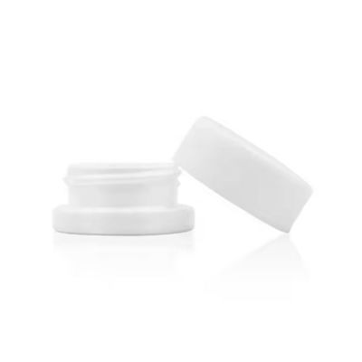 Jarrón de vidrio concentrado de calidad superior de 9 ml blanco resistente a los niños