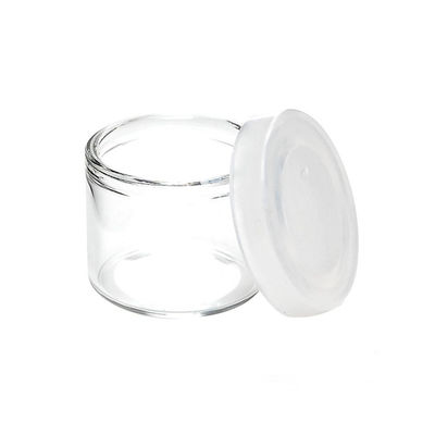 Jarrón de vidrio concentrado de borosilicato sin cuello de 6 ml