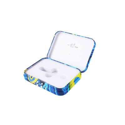 Embalaje de cartuchos de vapeo Caja de estaño personalizada resistente a los niños