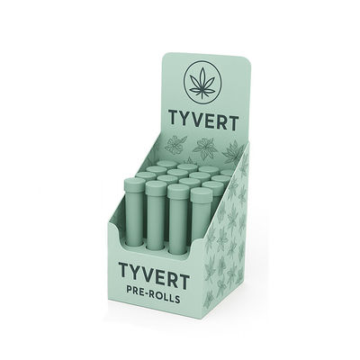 Exhibidores de mostrador de cartón personalizados para tubos Pop Top