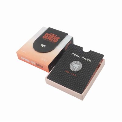 7 Pack Child Resistant Packaging Custom Pre Roll Magnetic Paper Box with Match Section