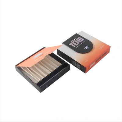 Envasado en una caja de papel magnético