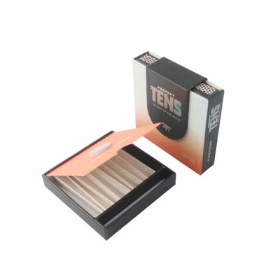 Empaquetado de caja de papel para cigarrillos y porros pre-enrollados con cierre magnético