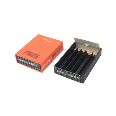 Embalaje de caja de papel conjunta con compartimiento de cerillas