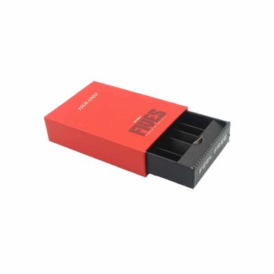 Embalaje de caja de papel conjunta con compartimiento de cerillas